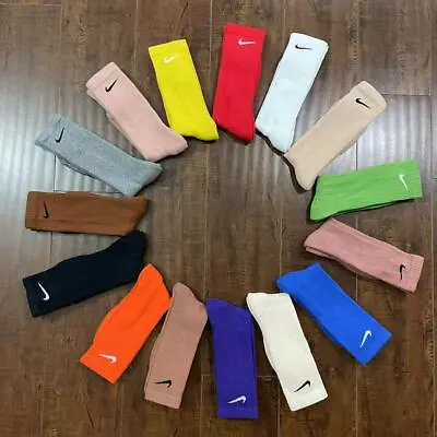 Nike Every Day Dri Fit Plus Cushioned Training Crew Socks - One Pair Only • $9.99