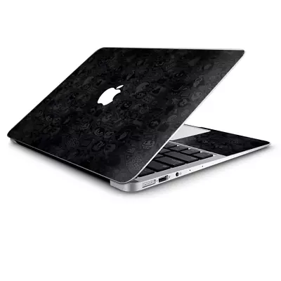 Skin Wrap For Macbook Air 11 Inch Black Sticker Slap Design • $14.98