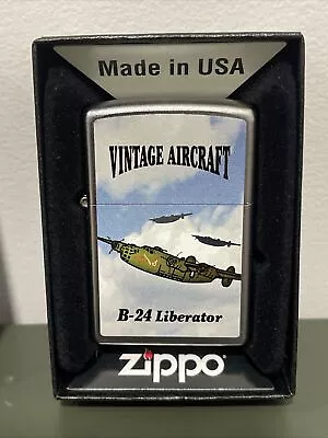 Zippo Lighter Genuine New Vintage Aircraft B-24 Liberator • $39