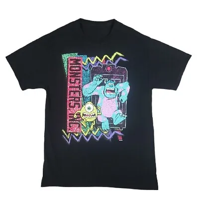 Disney Pixar Monsters Inc Neon Graphic Adult Small T-Shirt  • $12