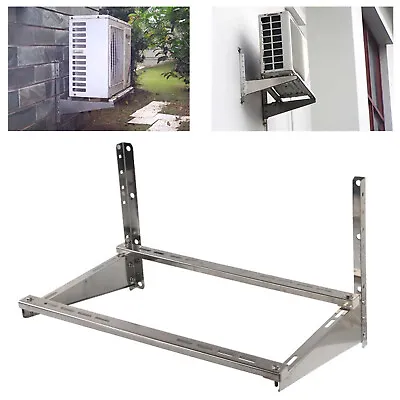£40.03 • Buy Stainless Steel 201 Universal Air Conditioner Support Bracket Wall Mount Rack