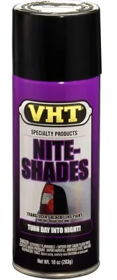 VHT SP999 Nite-Shades Lens Cover Tint Translucent Black Paint Can - 10 Oz. • $21.50