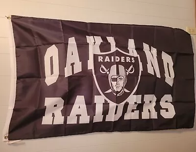 OAKLAND RAIDER 3X5 Banner American Football New USA Shipping  • $9.95