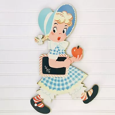Vintage 50's Dolly Toy Co Pin Up Cardboard Wall Plaque ~ Seen On I Love Lucy!  • $34.98
