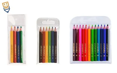 MINI COLOURING PENCILS Half Length Mini PARTY BAG FILLER Chidren ART Pencils • £16.70