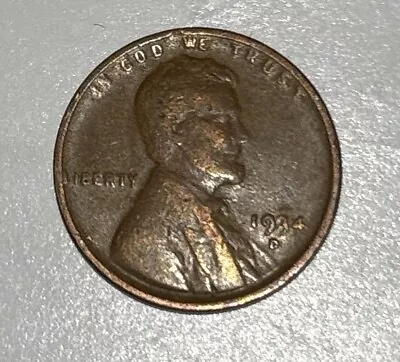 US Coins 1934-D  Lincoln Cent Circulated • $1.40