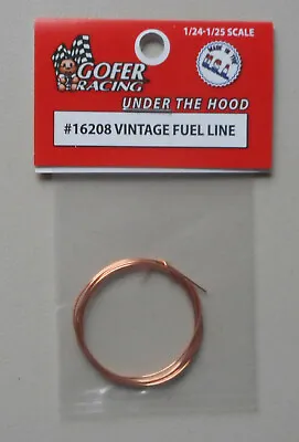 Vintage Fuel Line 1:24 1:25 Gofer Racing Car Model Accessory 16208 • $3.59