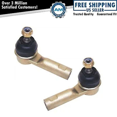 Front Outer Tie Rod End Left LH & Right RH Pair Set Of 2 For Volvo S40 V40 • $28.62