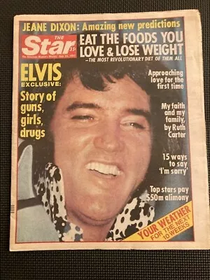 The Star Magazine August 23 1977 ELVIS PRESLEY • $8.50