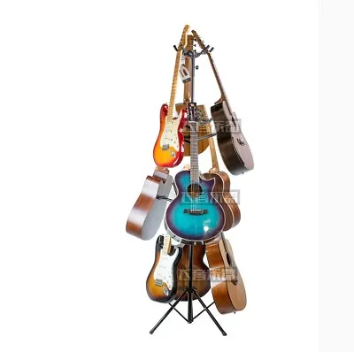 $98 • Buy 9 Head Guitar Display Stand Tree-shaped Guitar Stand Ukulele Violin Mandolin NEW