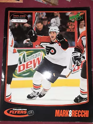 1999 00 Mark Recchi NUMBERED PHOTO 8X10 1639/2500 RARE PHILADELPHIA FLYERS NHL • $7