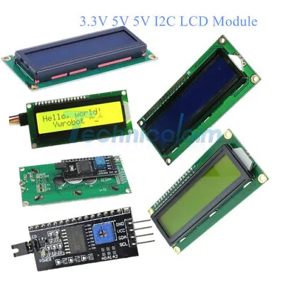 3V/5V I2C 1602 LCD Board Module 16x2 Character LCD Display HD44780 Controller • $1.26