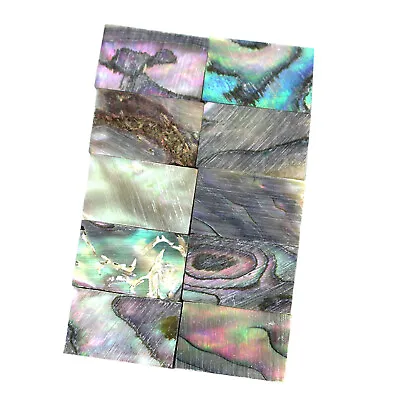 13x8x2mm Colorful Abalone Shell Inlay Supplies Guitar Fretboard Inlay Material • $8.79