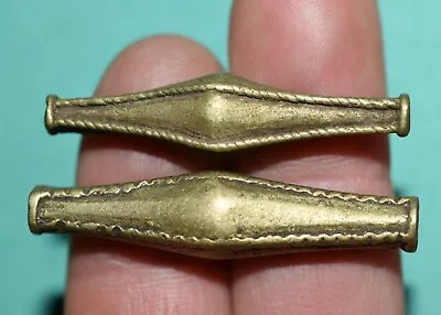 Antique Baule Brass Lost Wax Cast Handmade Metal Beads Ivory Coast African Trade • $57.20