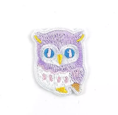 $2.89 • Buy HORNED OWL W1.3   X H1.6  Iron On Patch Birds Owls 2672