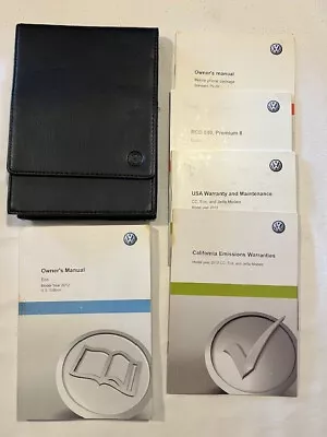VW 2012 EOS Owners Manual Complete With Case • $40