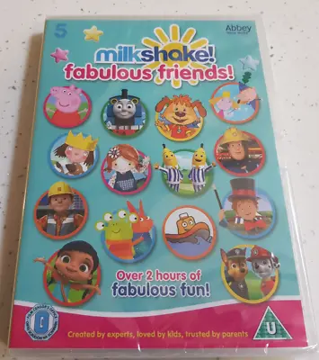 Milkshake Fabulous Friends    -  DVD  -  New & Sealed Peppa Thomas Bob Builder • £7.99