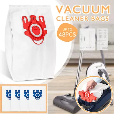 48x Vacuum Cleaner Hoover Dust Bags For Miele C1C2 Complete FJM/GN Type&Filters • £52.99