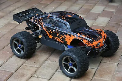 Custom Body Muddy Bug Orange For Traxxas E-Revo 2.0 1/10 Truck Car Shell Cover • $34.97