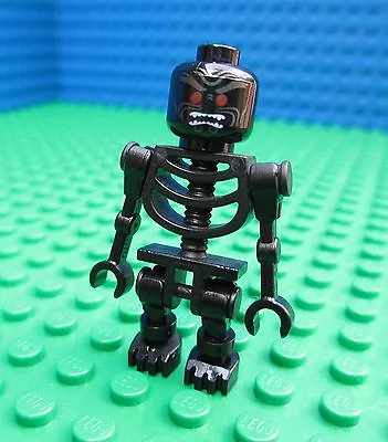 Lego Castle Black Skeleton With Angry Head Minifigure Minifig Kingdoms Ninjago • $21.18
