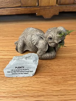 The Herd Marty Sculpture  Plenty  Elephant Figurine #3129 • $15