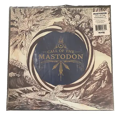 Mastodon- Call Of The Mastodon 2021 Blue Gold BUTTERFLY SPATTER VINYL Relapse • $14.98