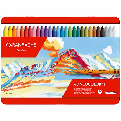 Caran D'Ache Neocolor I Wax Pastels Sets Of 10 15 30 40 All Available • £72.99