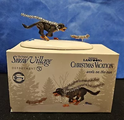 Dept 56 National Lampoons Christmas Vacation SNOTS ON THE RUN 6005470 Griswold • £28.49