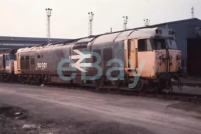 35mm Railway Slide Of Class 50 50021 @ Old Oak Common Copyright To Buyer • £4.99