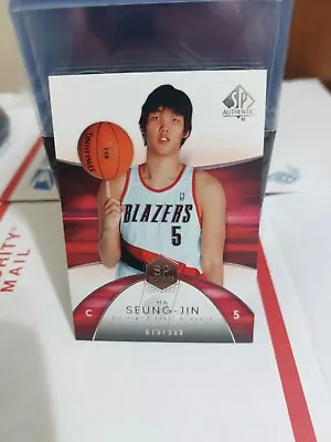 Ha Seung-Jin 2004-05 SP Authentic RC /999 First Korean In NBA Trailblazers  • $9.99