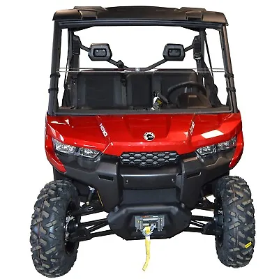 Clearly Tough Can-Am Defender Half Windshield - Scratch-Resistant Lexan MR10! • $184.99