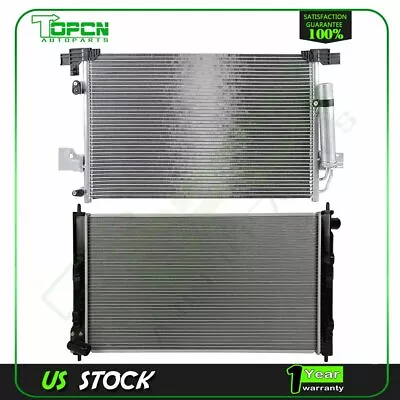 Fits Mitsubishi Lancer Outlander Sport Replacement Radiator & Condenser Assembly • $109.98