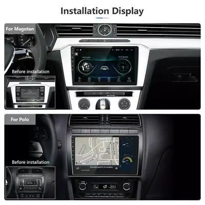 9  Android 10.1 1+16GB HD Car Stereo FM/RDS Radio GPS Navigation MP5 Player WiFi • $186.11