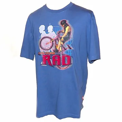 Vintage 80s Colours Rad UK BMX Bike Bicycle Motocross Racing Tee Shirt Large L • $63.75