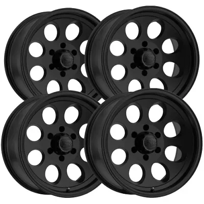 (Set Of 4) Ion 171 17x9 8x6.5  +0mm Matte Black Wheels Rims 17  Inch • $543.96