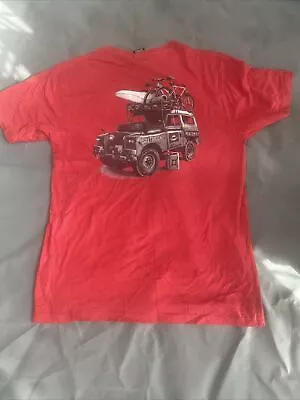 Mens Saltrock “land Rover” T-shirt Size L • £2.50