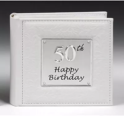 Deluxe 50th Birthday Party Photo Picture Album Gift • £17.99