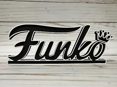 Funko POP! Shelf Display Logo Sign 8 Inches Long 3D Printed • $13.99