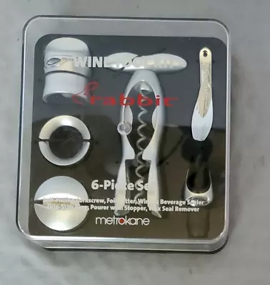 6 Piece Rabbit Wine Tool Kit By Metrokane • $8.50