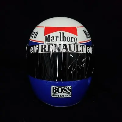 Alain Prost 1985 Signed F1 Helmet McLaren Display Tribute 1:1 Scale AS-01680 • $7500