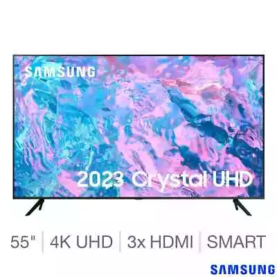 Samsung UE55CU7110KXXU 55 Inch 4K Ultra HD Smart TV (SRP £475) • £395