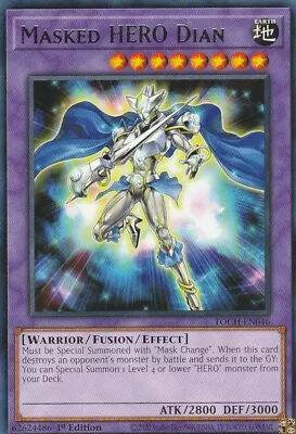 Yugioh Card Masked Her Dian Toch-en046 1st Edition • $0.99