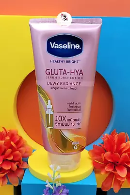 Vaseline Healthy Bright Gluta HYA Serum Burst Lotion Dewy Radiance 300ml Sealed • $21.59