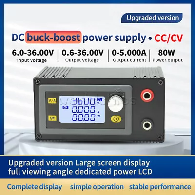 $31.99 • Buy DC Adjustable Step Up Down Buck Boost Power Supply Voltage Regulator Module USA