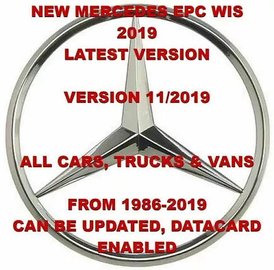 2019 Mercedes WIS ASRA And EPC Service Repair Shop Manual • $4.99