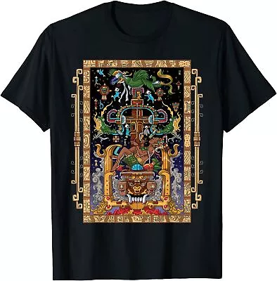 NEW LIMITED Ancient Mayan King Pakal Aztec God Civilization Mythologys Tee Shirt • $22.99