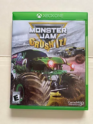 Monster Jam: Crush It - Microsoft Xbox One GameMill Entertainment Game VERY GOOD • $14.99