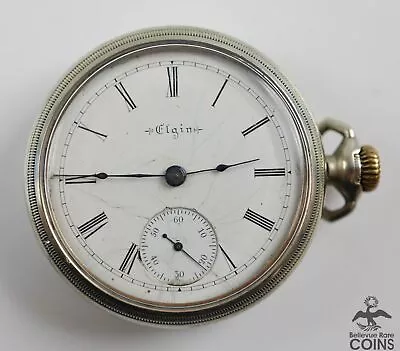 Elgin 17 Jewels Open-Face Vintage Pocket Watch Serial# 5090387 • $0.99