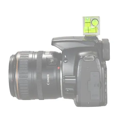 3 Axis Bubble Spirit Level Hot Shoe Triple For Camera Canon Nikon DSLR Olympus • £6.99