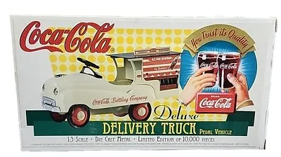 NEW Coca Cola Deluxe Delivery Truck 1:3 Scale Limited Edition Vintage 1997 Coke • $75